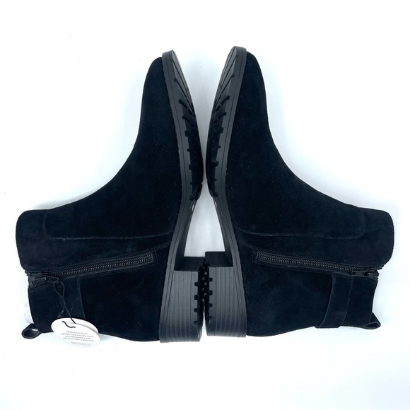 Giani Bernini Womens Eilee Suede Memory Foam Booties Black 9 Medium NIB! - Picture 8 of 17